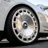 Jantes forgées Bku 23 24 pouces pour Rolls Royce Ghost Phantom Cullinan Wraith Spectre, personnalisées 5x120 8-10.5J, jantes en alliage T6 de luxe