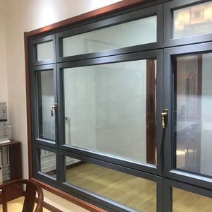 VOBO <span class=keywords><strong>Solartech</strong></span> Eclipse Fenêtre fixe moderne en alliage d'aluminium à contrôle solaire avec Brise Soleil externe-Immeuble de bureaux et salle de bains - Product Image 2