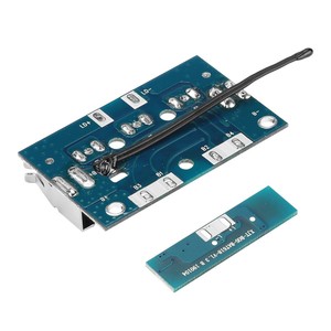 Caja para Batería de 18V, Caja para Batería de Iones de Litio de 18650 de 10 Celdas y <span class=keywords><strong>Placa</strong></span> PCB de Carga BMS para Herramientas Eléctricas BOS - Product Image 4