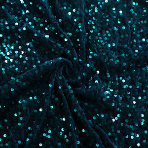 Tissu à paillettes florales multicolores pour textiles de maison, vêtements pour filles, tricot brodé scintillant, accessoires de mariage pour garçons - Product Image 2