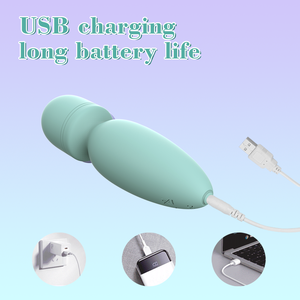 YLove USB Recarregável AV Wand Poderoso Bala Vibrador Corpo Pessoal Massageador 10 Modos de Vibração IP65 Impermeável para Mulheres - Product Image 4