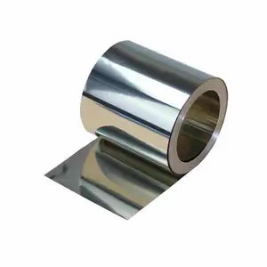 最优惠的价格软磁场屏蔽金属薄板/板/箔/线圈芯坡马合金mu金属带