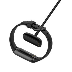 Pour <span class=keywords><strong>Fitbit</strong></span> Charge 6/5 <span class=keywords><strong>Luxe</strong></span> montre intelligente aimant câble de charge veste TPE avec blindage en feuille et fonction de réinitialisation - Product Image 4