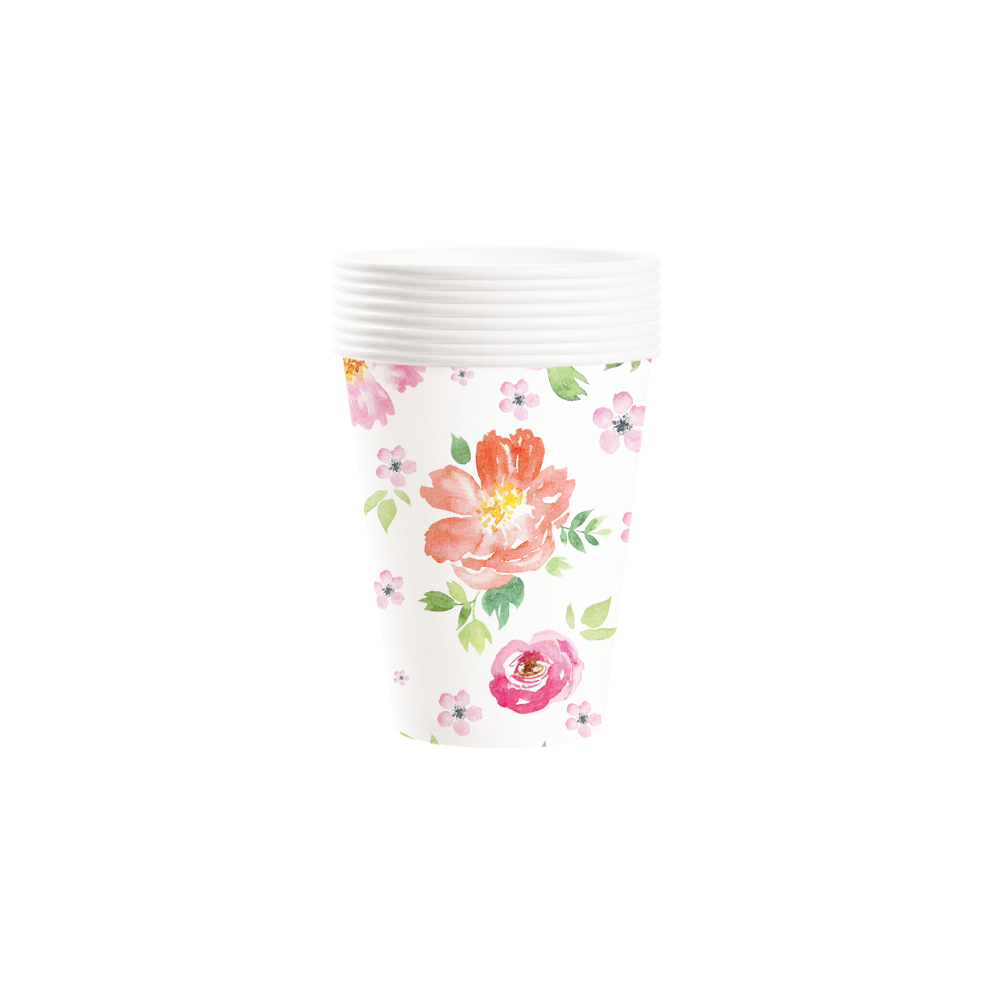 Vaso de papel de 9 oz * 8 unidades