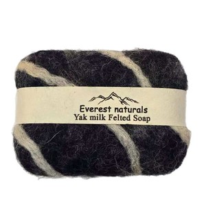 Jabón Artesanal de Fieltro de Lana, Exfoliante Natural, para Limpieza Corporal, Jabón Artesanal para Spa y Regalo, Ecológico, Sin Desperdicio - Product Image 6