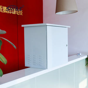 CHNSMILE OEM Boîte de jonction électrique en aluminium métal Distribution extérieure Panneau mural Acier galvanisé IP65 évalué ISO9001 - Product Image 1