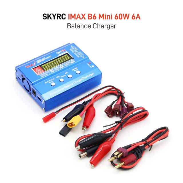SKYRC IMAX B6 Mini 60W 6A Balance Charger Discharger for LiPo LiHV NiMH RC Battery for RC Helicopter Drone