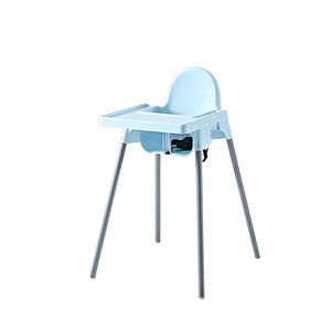 Venda imperdível cadeira alta de plástico dobrável 3 em 1 antiderrapante para alimentação de bebês com almofada macia - Product Image 1