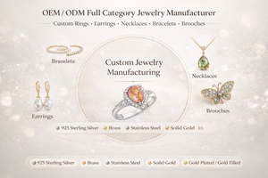 Gioielli di Moda Personalizzati di Alta Qualità, Gioielli Placcati Oro, Ciondoli Personalizzati in Argento Sterling 925, Fabbrica di Gioielli OEM Cina - Product Image 4