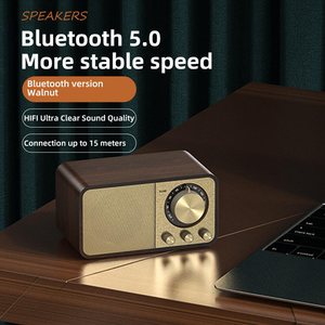 Altavoz Bluetooth de Madera JY66, Radio Portátil para Exteriores, Subwoofer con Bajos, Ranura para Tarjeta TF, Audio Inalámbrico, Venta al Por Mayor, Regalo - Product Image 4