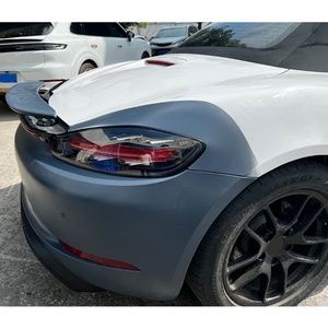 Kit de mejora para coche 2012-2015: Labio de parachoques delantero y trasero, faldones laterales, alerón trasero y pasos de rueda. Nuevo, compatible con 981. - Product Image 6