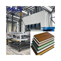 Machine de pressage à chaud pour panneaux de particules MDF 2750x1830 / Ligne de production de revêtements de sol stratifiés / Machine de fabrication de MDF