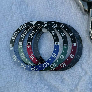 Inserto de Bisel Inclinado de Cerámica de 38 mm x 30,6 mm, Repuesto Compatible con Cajas de Reloj de 40,5 mm, Accesorios - Product Image 1