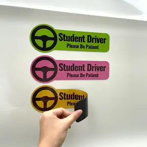 Custom Funny Bumper Warning Magnet Stickers Signs For Cars Trucks Vans