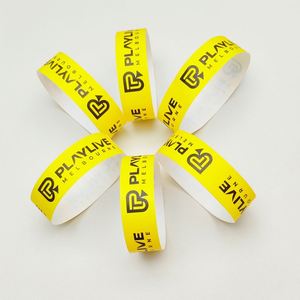 Bracelet Tyvek OEM personnalisé avec logo, en papier synthétique, étanche, résistant aux UV et aux déchirures, avec code-barres et numéro de série pour - Product Image 2
