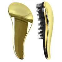 Marque privée de haute qualité masseur de poche de voyage personnalisé de luxe avec brosse de massage démêlante pour cheveux avec boîte