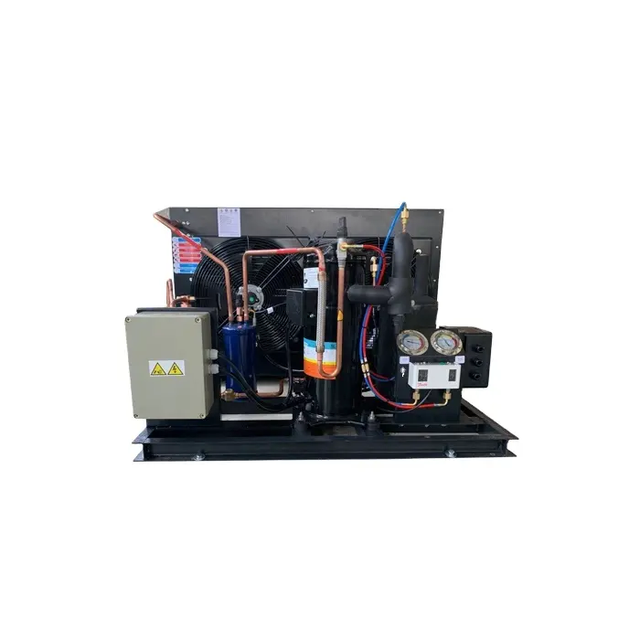 Havc Scroll Compressor Unit 404a 3hp 1hp 380V/3P/50Hz Refrigeration Condenser Unit with Motor for Cold Room