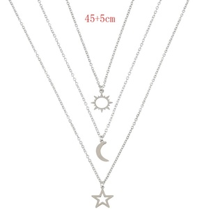 Collares de Pareja con Colgante de <span class=keywords><strong>Sol</strong></span> y Luna de Acero Inoxidable, <span class=keywords><strong>Te</strong></span> <span class=keywords><strong>Amo</strong></span> Hasta la Luna y Regreso, Eres <span class=keywords><strong>Mi</strong></span> <span class=keywords><strong>Sol</strong></span> - Product Image 6
