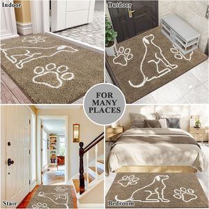 <span class=keywords><strong>Tapis</strong></span> <span class=keywords><strong>d</strong></span>'<span class=keywords><strong>entrée</strong></span> personnalisé <span class=keywords><strong>Tapis</strong></span> <span class=keywords><strong>d</strong></span>'intérieur <span class=keywords><strong>absorbant</strong></span> antidérapant pour trappeur de boue <span class=keywords><strong>Tapis</strong></span> de porte lavable à profil bas pour <span class=keywords><strong>chien</strong></span> - Product Image 6