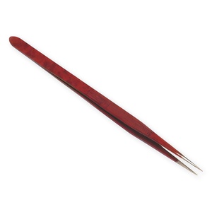 Precision Stainless Steel Color Tweezers S-132 v Ultra Fine Straight Tip Electronic <b>Repair</b> Tweezer Color Coated Jewelry Sorting - Product Image 1