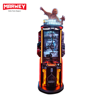 Simulateur de tir VR en métal pour 1 joueur, machine de jeu d'arcade avec garantie d'un an et prise en charge de la langue anglaise