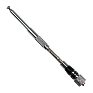Antena de varilla de ganancia de acero inoxidable telescópica Baofeng para <span class=keywords><strong>Xiaomi</strong></span>, <span class=keywords><strong>walkie</strong></span>-<span class=keywords><strong>talkie</strong></span> de mano universal, comunicación Vertical mejorada - Product Image 3