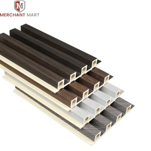 Panneau décoratif mural moderne pour appartement Panneaux muraux en PVC WPC imperméable Panneau mural solide et bon marché pour magasin en <span class=keywords><strong>bois</strong></span> - Product Image 6