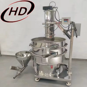 <span class=keywords><strong>Tamis</strong></span> vibrant rotatif électrique multicouche haute précision pour <span class=keywords><strong>farine</strong></span>/sucre, diamètre 15-3/4 po, avec alimentateur sous vide - Product Image 5
