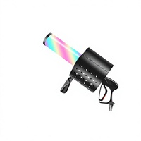 Canon à confettis LED, pistolet à fumée portatif pour scène, bar, DJ, pistolet à glace sèche CO2, lance-confettis au dioxyde de carbone 110-220V