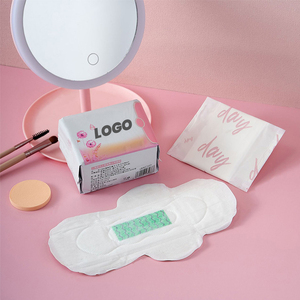 Toallas Sanitarias Desechables de Algodón Orgánico Antibacterianas, Transpirables y Súper Absorbentes, con Alas, Absorción de 150 ml+, Longitud de 330 mm - Product Image 5