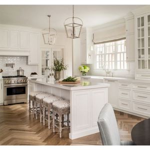 ตู้ครัวเฟอร์นิเจอร์ไม้คลาสสิกแบบแยกส่วนพร้อมติดตั้ง - Product Image 5