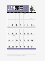 Calendriers personnalisés grand format 2027 avec logo, cadeau promotionnel, vente en gros, qualité supérieure, professionnel