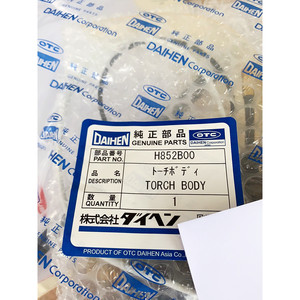 Cuerpo de Antorcha OTC Daihen H852B00, Pieza de Repuesto Original para Cortadora de Plasma - Product Image 1
