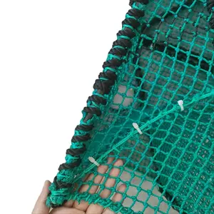 Satılık özelleştirilmiş dikdörtgen balıkçılık Hoop Net kullanılan yengeç tuzak kafesleri kabul