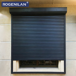 Persianas enrollables de aluminio impermeables ROGENILAN de tamaño personalizado, ventana enrollable eléctrica vertical para exteriores para el hogar - Product Image 4
