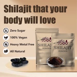 Prezzo all'ingrosso 1kg estratto di acido fulvico Silajit Private Label <span class=keywords><strong>Shilajit</strong></span> in polvere - Product Image 3