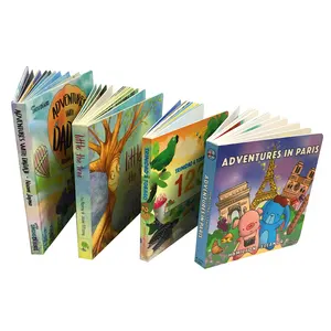 China Publisher Colorful Story Picture Printing Cardboard Children Board Book