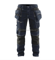 Pantalon de travail résistant à l'usure, en coton, 1% antistatique et ignifuge, prix usine, pour l'extérieur
