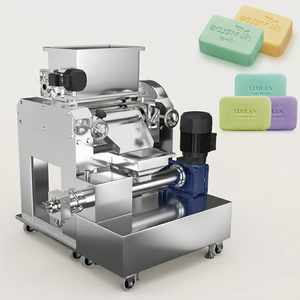 Chaîne de production de savon semi-automatique haute efficacité, compacte et écologique, en acier inoxydable/acier au carbone, pour divers savons ménagers - Product Image 1