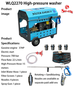 Nouvelle Laveuse à <span class=keywords><strong>Essence</strong></span> Ultra Haute Pression 700 bars, Pompe à Eau Froide, Accessoires Complets, Équipement de Construction, Atelier de Lavage Automobile - Product Image 4