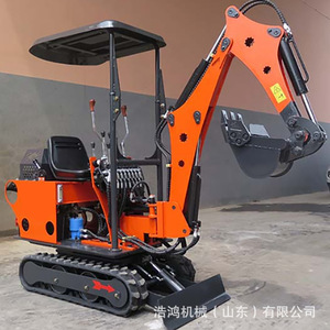 Mini-excavatrice agricole 1 tonne 2 Mini-excavatrice pour verger Machine à crochet hydraulique multifonction Mini-excavatrice - Product Image 2