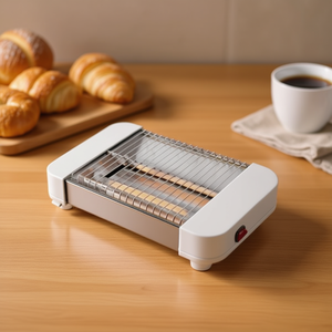 Mini Flat Toaster 350W For Bread And Pastries - Product Image 3