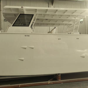 낚시를위한 가장 인기있는 2025 최신 카타마란 오두막 알루미늄 보트 - Product Image 3