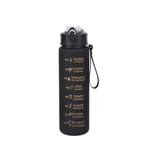 Sports Water Bottle Large Capacity Gradient Design With Straw Portable For Outdoor Use - Product Image 5