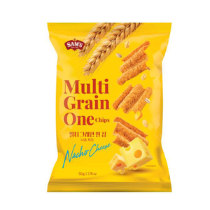 Multi Grain One Chips Nacho Cheese Flavor Whole Grain Crunchy Creamy Nacho Seasoning Sweet Salty Balance <b>Snack</b> OEM - Product Image 5