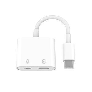 Adaptador de auriculares PD de carga rápida, sonido de alta resolución 2 en <span class=keywords><strong>1</strong></span>, USB C <span class=keywords><strong>a</strong></span> 3,5mm - Product Image 2