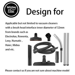 Têtes d'aspiration de rechange pour aspirateur, pièces et accessoires pour aspirateur compatibles avec Numatic Henry Electrolux <span class=keywords><strong>Rowenta</strong></span> Philips Haier - Product Image 3