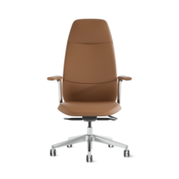 Meubles de bureau modernes, chaises de bureau de direction ergonomiques de luxe en cuir pivotantes pour PDG