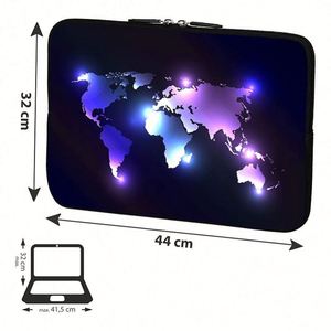 Funda Protectora para Portátil de Neopreno con Diseño de Acuarela Personalizado al por Mayor, Bolsa para Portátiles de 13, 14 y 15 Pulgadas para MacBook, LG, Lenovo - Product Image 4