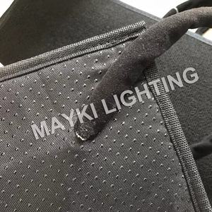 <span class=keywords><strong>Mayki</strong></span> 28in x 18in fibre optique tapis de voiture tapis tapis avec noir auto tapis fibre optique 80 étoiles points tapis de voiture universel - Product Image 3